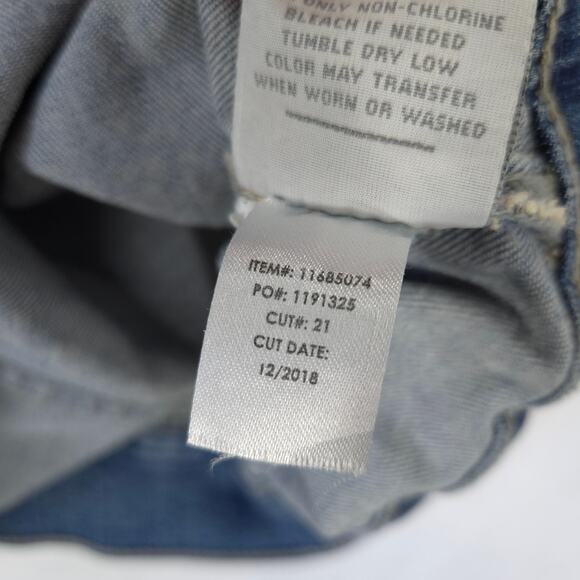 Torrid Women's Blue Denim Vest - Picture 10 of 10